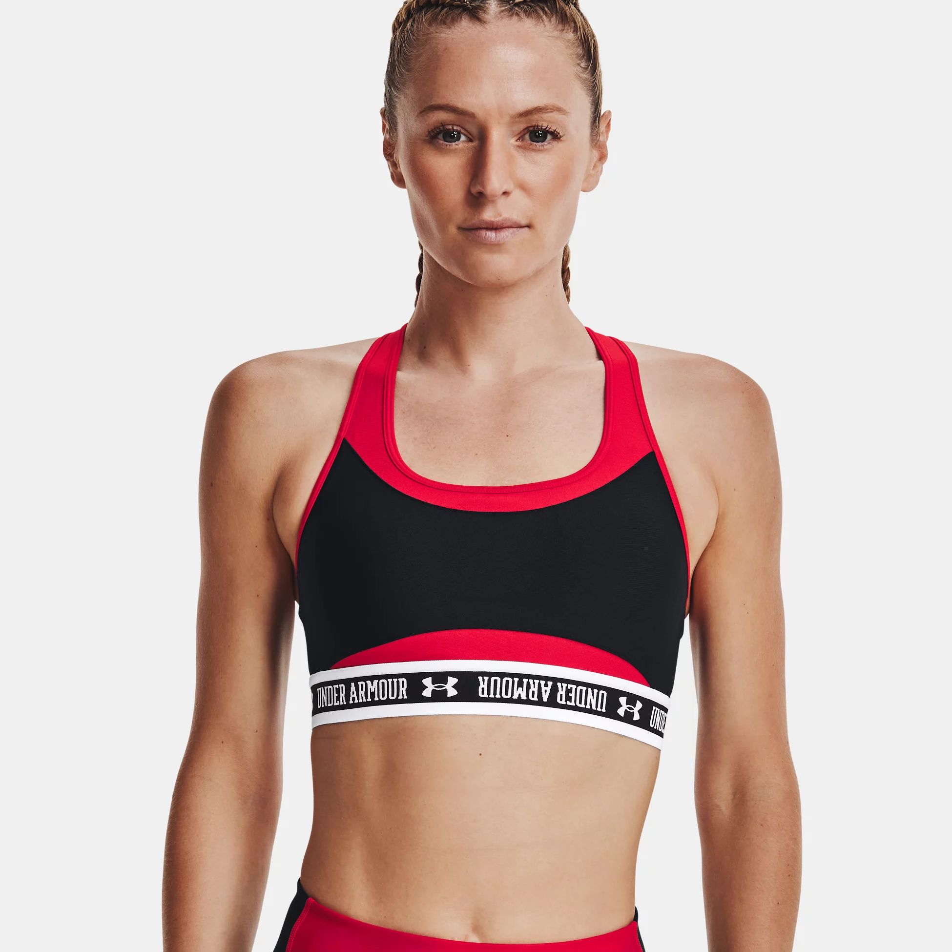 Bustiere -  under armour Armour Mid Crossback Block Sports Bra
